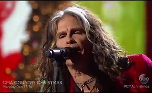 416K views · 998 reactions | Did you see Steven Tyler of Aerosmith and Brad Paisley rock "Run, Rudolph, Run" on CMA Country Christmas? | CMA Country Music Association | Facebook