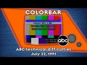 ABC technical difficulties - 07-22-1991