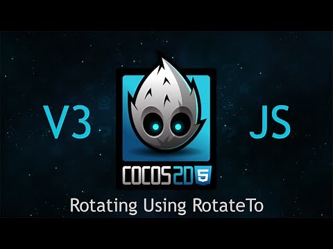 Cocos2d-JS v3 Tutorial 26 - Rotating Using RotateTo