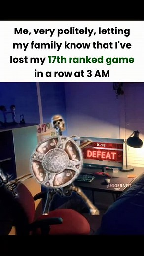 juggerNOT | Follow if you found this funny! This goofy ahh meme shows what it feels like to very politely inform your family that you’ve just lost... | Instagram