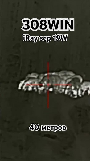 СМАЧНЫЙ ВЫСТРЕЛ КАБАН НА ПРИВАДЕ iRay SCP 19W 308win