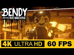 Steam Community :: Video :: Bendy and the Ink Machine, Chapter 2 - The Old Song, Gameplay, Walkthrough, No Commentary, 4K 60FPS