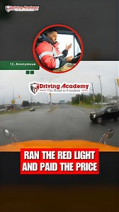 DON'T TAKE CHANCES AND RUN RED LIGHTS AS A TRUCK DRIVER! At our school Driving Academy, we teach our students techniques to avoid these kinds of things. We have a truck yard full of experienced instructors who truly care about safety and know what it feels like to get behind the wheel for the first time. Not only do we teach you how to drive the truck and do maneuvers, but we also show you how to overcome your anxiousness and anxiety of driving a bigger vehicle. Want to get your CDL license?! Dr