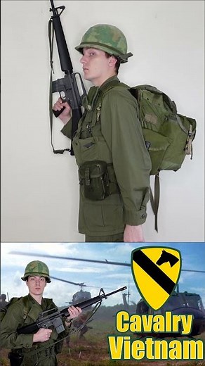 Uniforms of the 1st Cavalry Division during Vietnam War #redivanairsoft #camouflage#vietnamwar