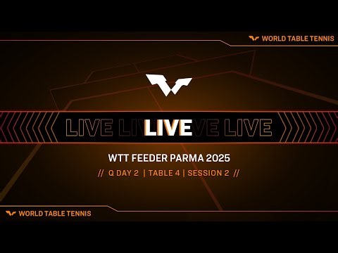 LIVE! | T4 | Q Day 2 | WTT Feeder Parma 2025 | Session 2