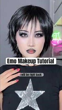 Emo Makeup Tutorial #makeupchallenge #emomakeup #altmakeup #makeuptransformation #makeuptutorial