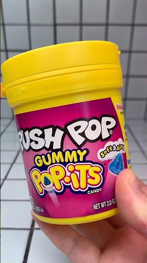 Push pop gummy pop its candy jelly asmr food mukbang