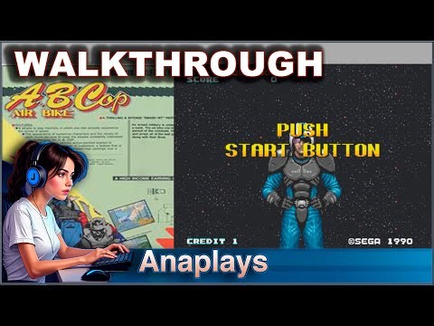 a.b. cop arcade 1990 – air bike high speed gameplay (no commentary)