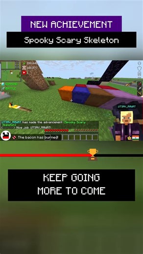 🏆 .UTSAV_RAWAT made the advancement Spooky Scary Skeleton