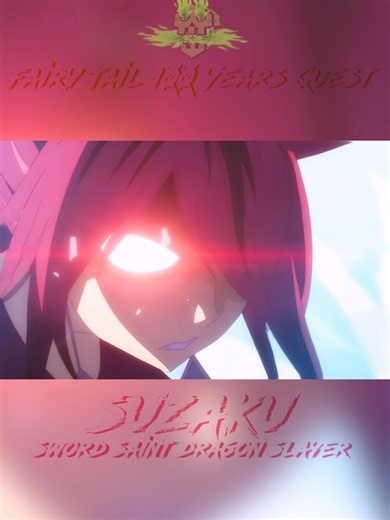 Fairy Tail: 100 Years Quest Suzaku sword saint dragon slayer #fairytail #fairytail100yearquest #suzaku #suzakuswordsaintdragon #anime #animefyp #fy #foru #fyp #fypシ #fypシ゚viral #fypage #swordart #dragonslayer #magic