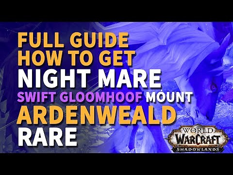 Night Mare WoW Rare (Swift Gloomhoof mount)