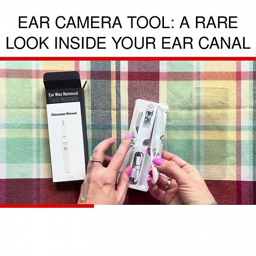 Ear Camera Tool: A rare look inside your ear canal