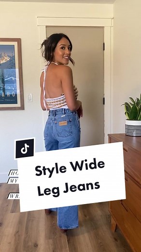 Styling Wide Leg Wrangler Jeans for the Season