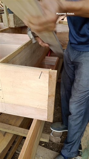 very simple but effective basic technique #woodworking #diyproject #carpinteria | Muhammad Khairul