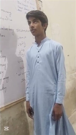 Student Confidently Explains Word Meaning in Class
