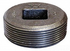 1 inch Galvanized Steel Countersunk Plug