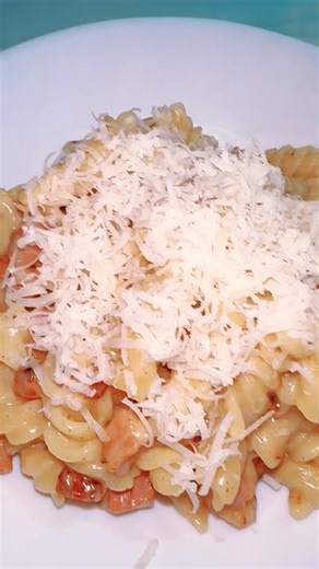 Creamy and Easy Pasta with Left Over Ham Recipe #shorts #short #shortvideo #shortsvideo #cooking