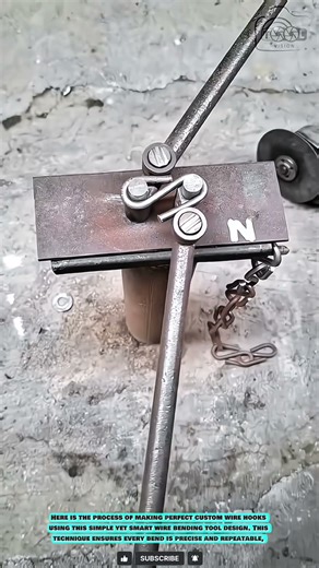 Multi-Pin Bending Jig Tool for Precision Wire Hook Forming #innovation