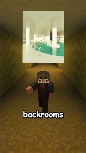 I built the Pool Rooms in Minecraft 💀
