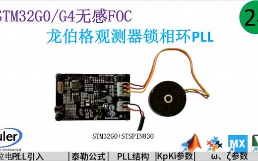 龙伯格观测器PLL--STM32G0无刷电机控制