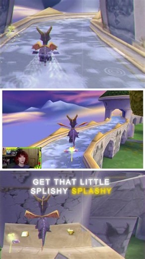 There was water on the Autumn Plains castle wall in the Spyro 2: Ripto's Rage July prototype.