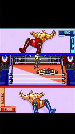 60 Second Review Hammer Lock Wrestling SNES #retrogaming #nintendo #ajpw #wwe #wwf #cmpunk