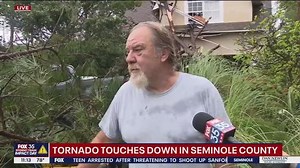 Lake Mary tornado: Trees hit man's home | Haystack News