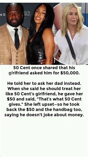 50 Cent once shared that his girlfriend asked him for $5 #50cent #usa #hollywood