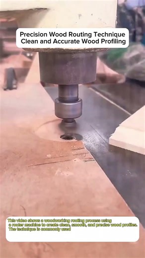 Precision Wood Routing Technique | Clean and Accurate Wood Profiling