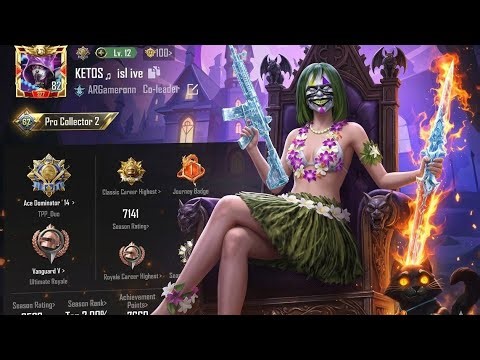 Ketos is live WOW & Rush Rank push 🇮🇳 ||BGMI||