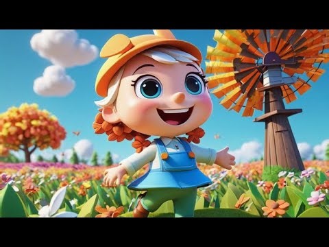The Farmer and the Windmill | Best Nursery Rhymes and Kids Songs Collection