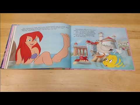 Disney's Princess Little Mermaid Storybook Library Read Aloud Volume 2