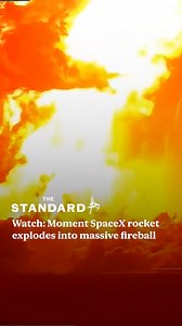 A live stream has captured the moment a SpaceX Starship rocket exploded into a gigantic fireball when preparing for a flight test. The incident occurred on Wednesday night around 11pm at the Massey's Testing Center in Texas. In a statement, the company said no injuries were caused. They said there were no hazards to the surrounding communities and asked people not to approach the area. #thelondonstandard #spaceX #rocket #explosion #space | London Evening Standard