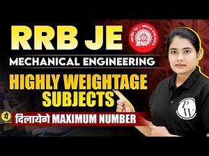 Railway Junior Engineer (RRB JE)🔥🔥 Mechanical Engineering Syllabus, Exam Pattern, Strategy
