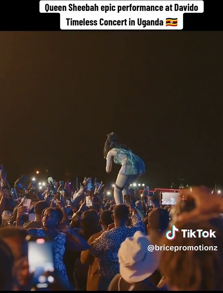 Sheebah Karungi Epic Performance at Davido Timeless Concert in Uganda