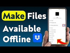 How To Make Dropbox Files Available Offline (Updated)