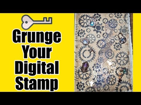 Grunge Your Digital Stamp with Shalon