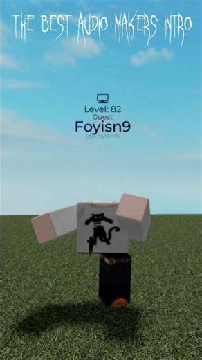 Audio maker intros (part1) Join my group .AUDRIC. #audiomakers #roblox #intro #fyp