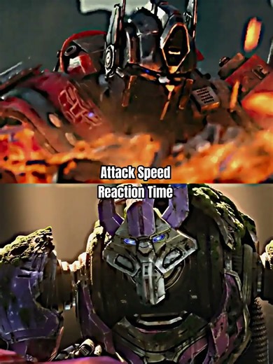 Optimus Prime vs Alpha Trion ( Transformers Rise of The Beast vs Transformers One )