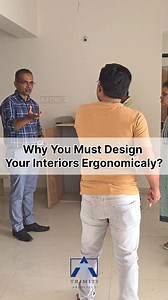Why is Ergonomic Design Essential in Interiors? Designing interiors ergonomically ensures comfort, efficiency, and safety. It enhances the well-being of occupants by supporting natural movements, reducing strain, and preventing injuries. Ergonomic design creates user-friendly spaces that improve productivity and overall quality of life. Follow @trimiti.architect for more such ideas and tips. DM for Architectural design, Interior design, Modular kitchen, Wardrobe furniture, Renovation works, Buil
