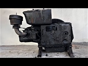 Full Restoration Of Old Diesel Engine Damage // Restoration And Repair Of Old Diesel Engine