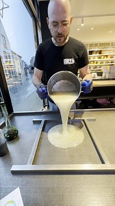 75K views · 2.8K reactions | Our alphabet series, the letter "E"...  Writing letters in candy  | Rocks & Rolls Candy | Facebook