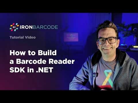 How to Build a Barcode Reader SDK in .NET | IronBarcode