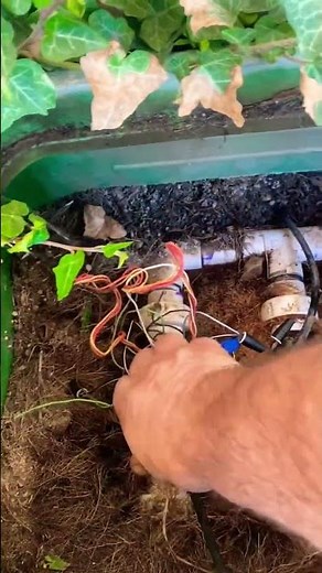 Winterizing sprinkler system valves (letting them drain out naturally so they don’t freeze) Rainbird