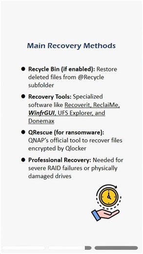 Learn how to recover lost data from QNAP NAS #qnap #dataloss