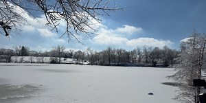 The dangers of going out on frozen water