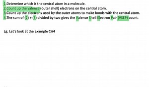 SOLVED:Explain how VSEPR theory predicts the shapes of molecules.