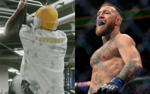 Conor McGregor impressed by boxer Teofimo Lopez showing off the "McGregor flies" workout routine made famous by the UFC star