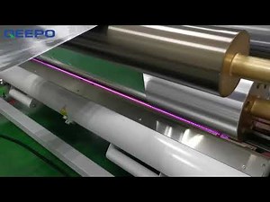 What does a corona treater do?