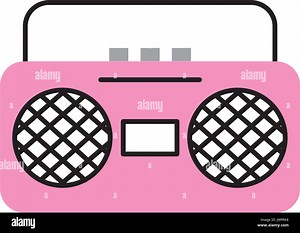 radio music player icon Stock Vector Image & Art - Alamy